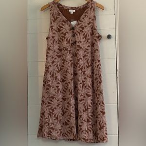 J.Jill V Neck Dress MP NWT